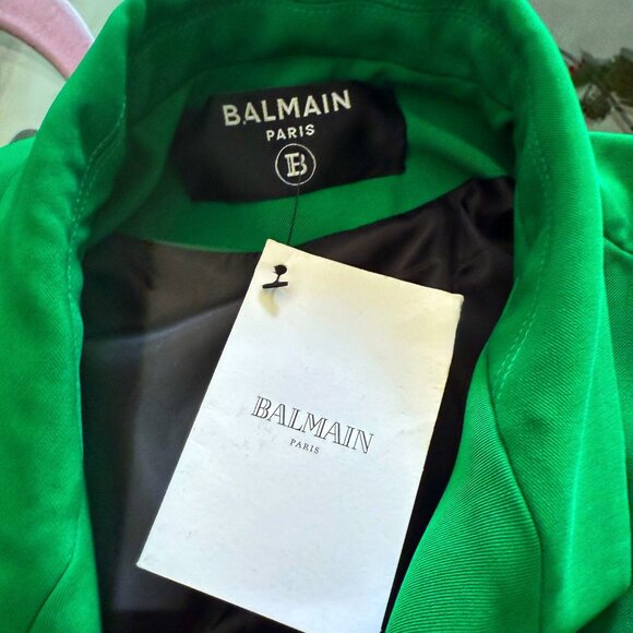 BALMAIN BLAZER SIZE 38 FR, M US NEW - Picture 9 of 10